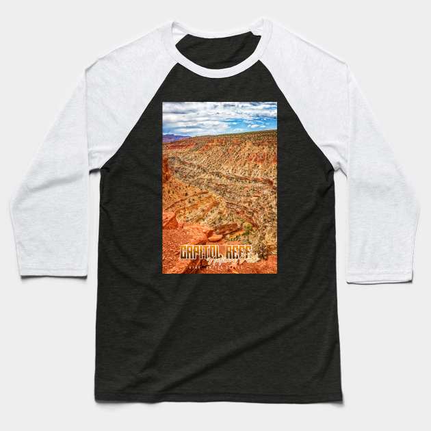 Capitol Reef National Park Baseball T-Shirt by Gestalt Imagery